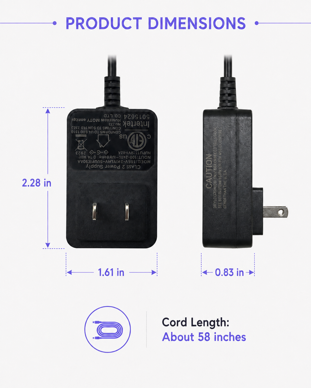 Smart Pet Door Power Adapter