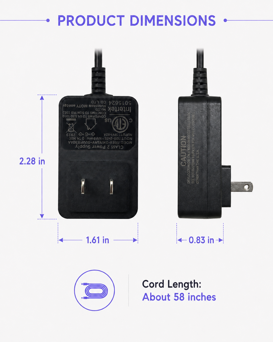 Smart Pet Door Power Adapter