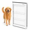 3-Panels Dog Door for Interior/Exterior Doors, Durable Flap